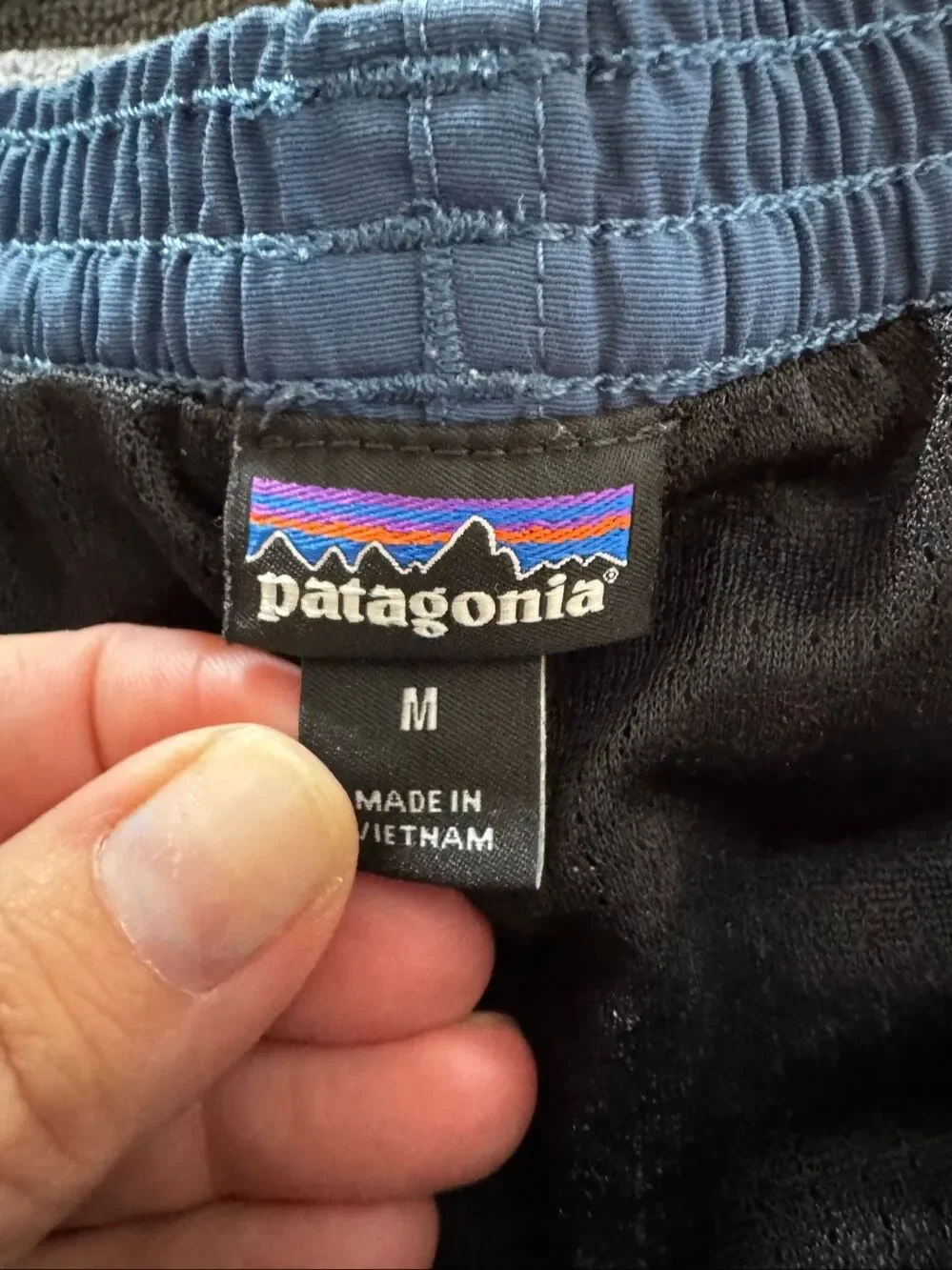 Patagonia Men’s Blue Swim Trunk Shorts Size M